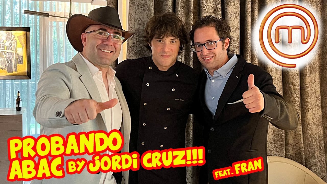 Probando ABAC de JORDI CRUZ y SORTEO dos MENÚS COMPLETOS - Feat. FRAN de MASTERCHEF 9