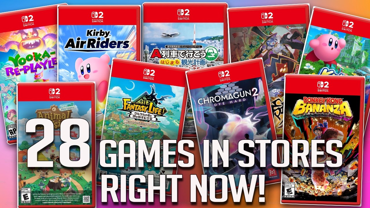 EVERY Nintendo Switch 2 PROPER Physical Release OUT NOW!
