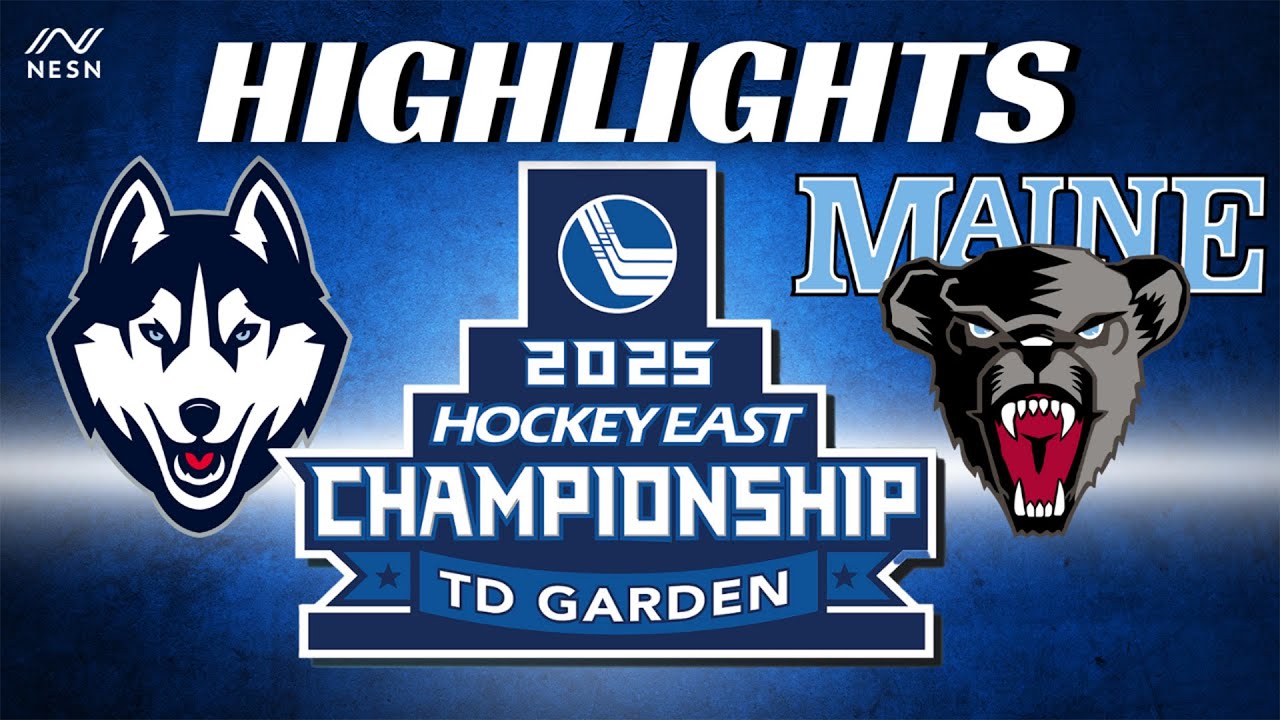 UConn vs. Maine Hockey East Championship Highlights