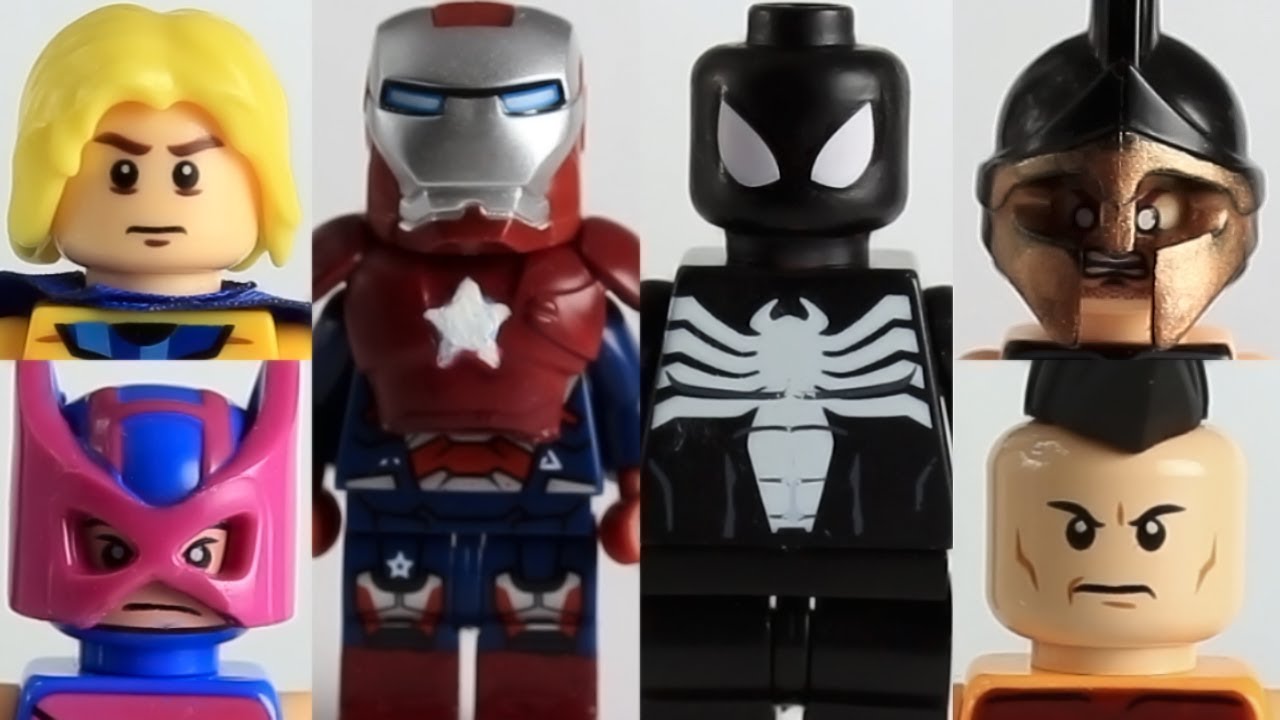 Lego Marvel Dark Avengers custom showcase
