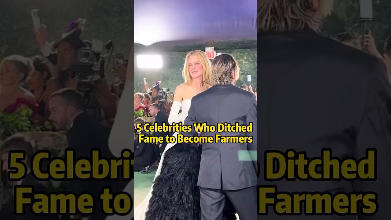 5 celebrities who ditched fame to become farmers #celebrity