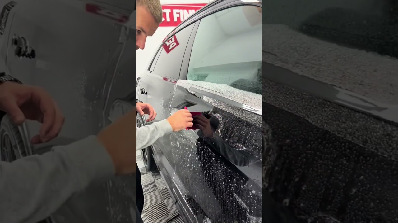 PPF install ASMR - Audi RsQ8 Part 1 #perfectfinish #detailing
