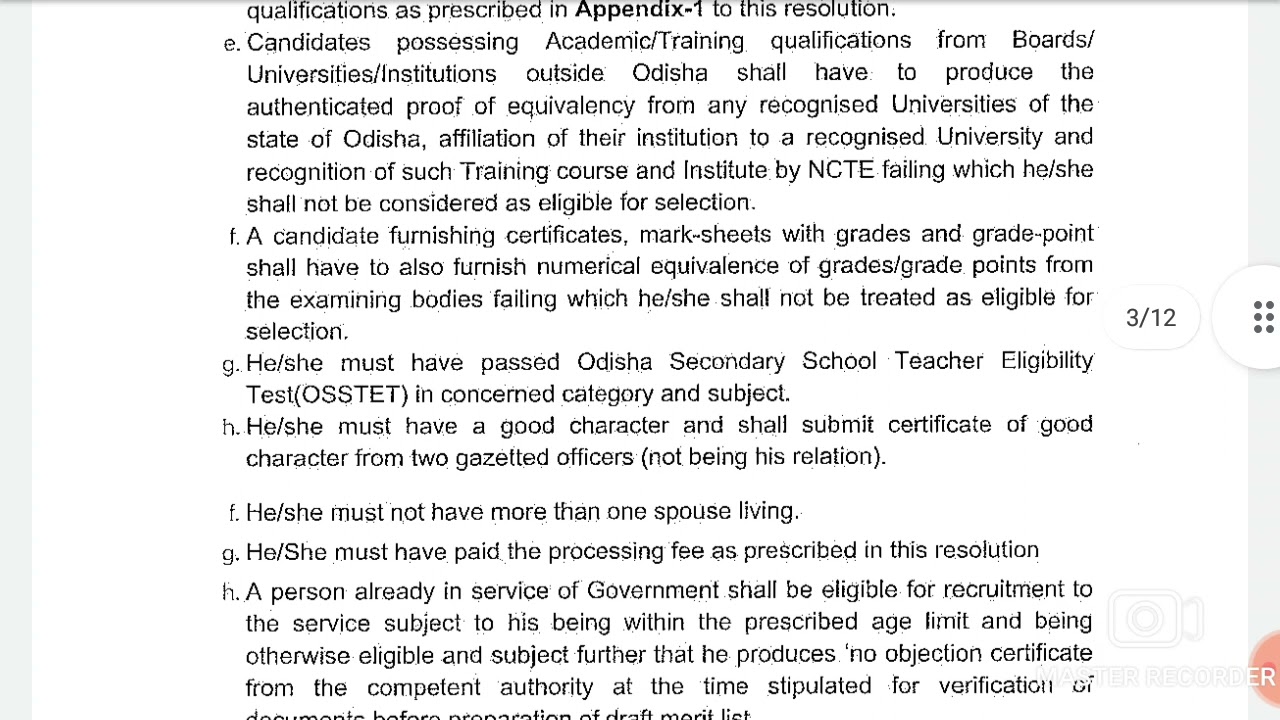 High School Teacher Vacancy-2022 ( PCM/CBZ, HINDI, SANSKRIT &PET teachers )
