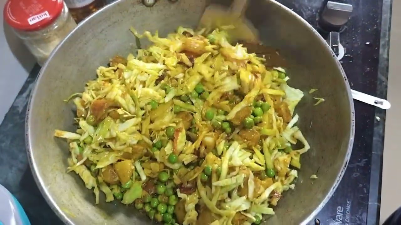 Aloo matar pata gobhi sabji....