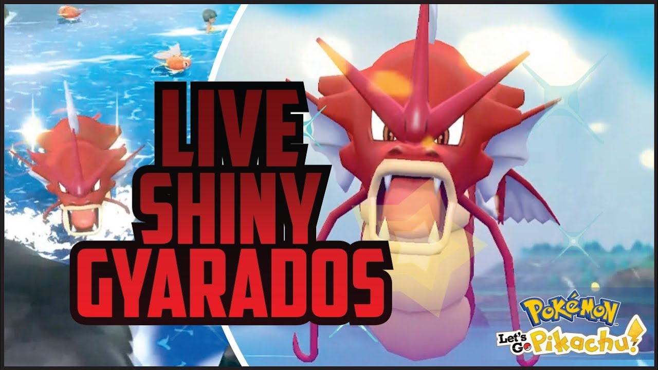 LIVE SHINY GYARADOS!! WIN OR FAIL? POKEMON LET'S GO!
