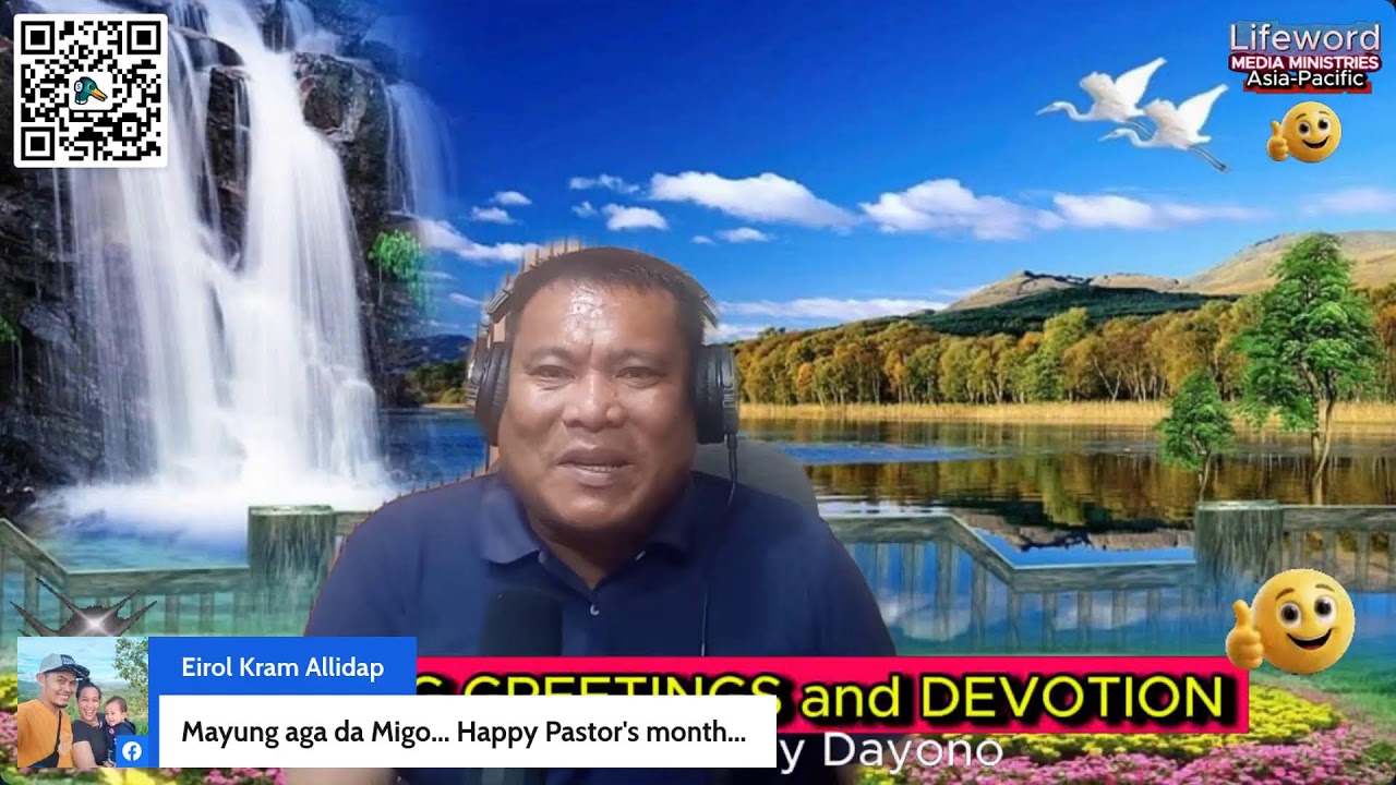 Morning Greetings and devotion