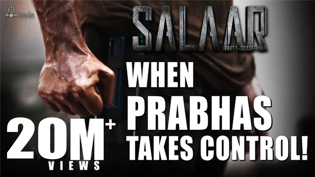 PRABHAS' ACTION-PACKED ENTRY! 🎥 Deva Fights to Save Aadhya | Salaar | Hombale Films