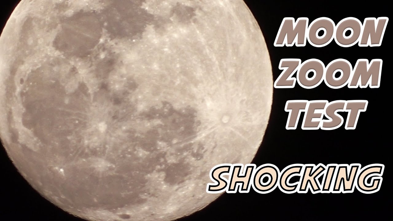 Sony DSC HX400V Moon Zoom Test | Shocking Test Result of Moon Zoom