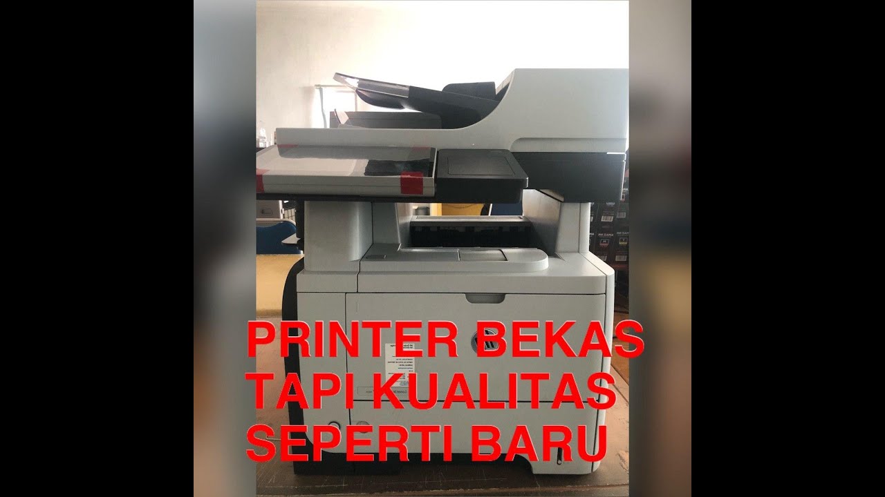 Unboxing Printer HP Laserjet Pro 500 MFP M525 Bekas tapi kualitas seperti baru!!!! Masih Mulussss!!!
