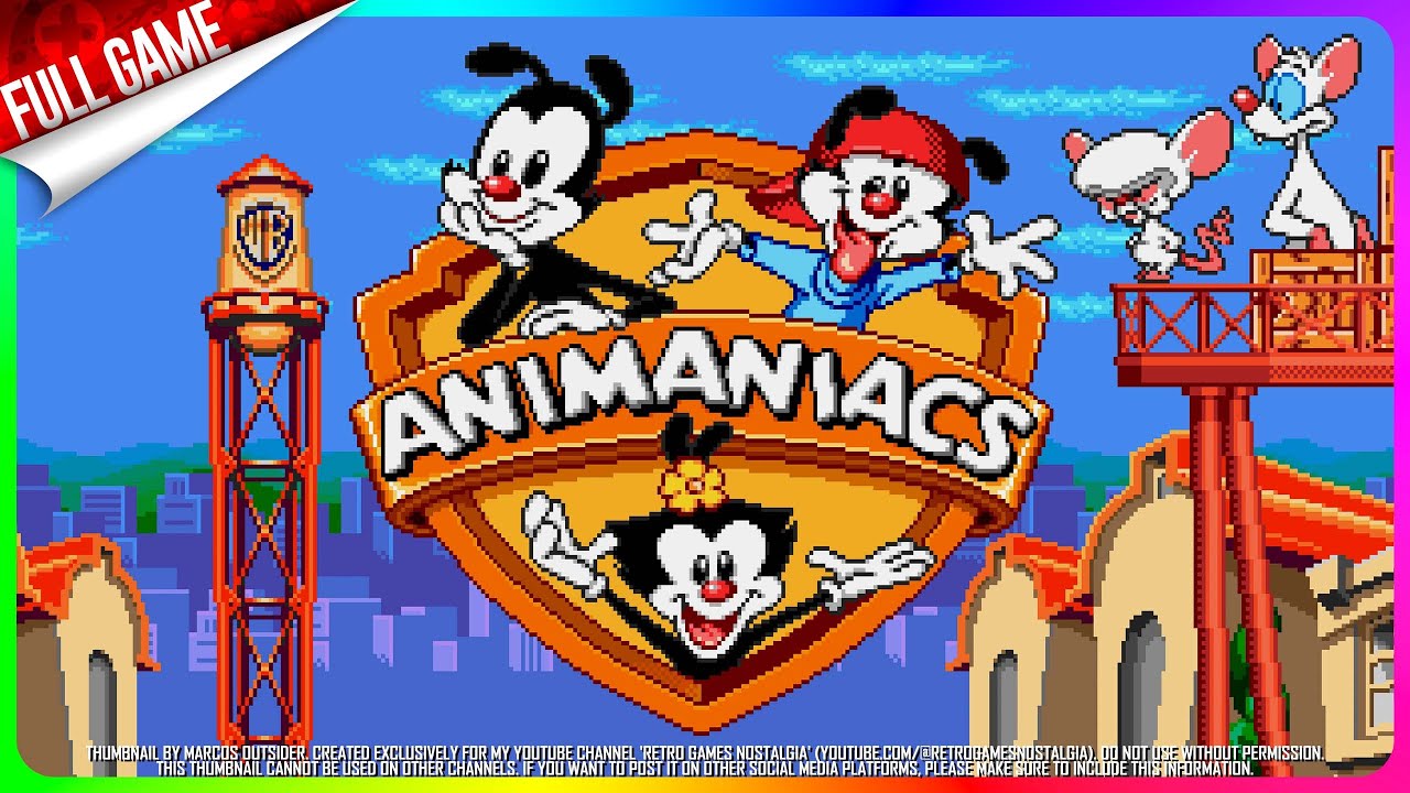 Animaniacs (Sega Genesis - US) Longplay