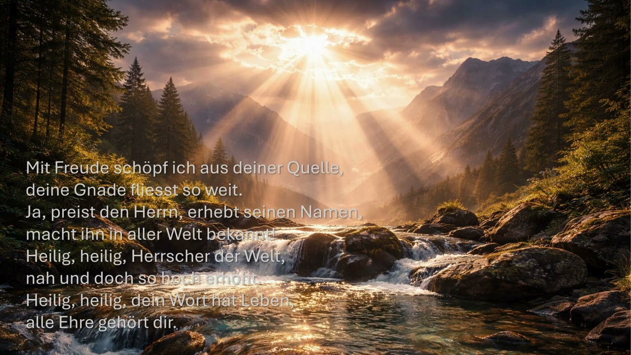 Loblied der Erlösten - frei nach Jesaja 12