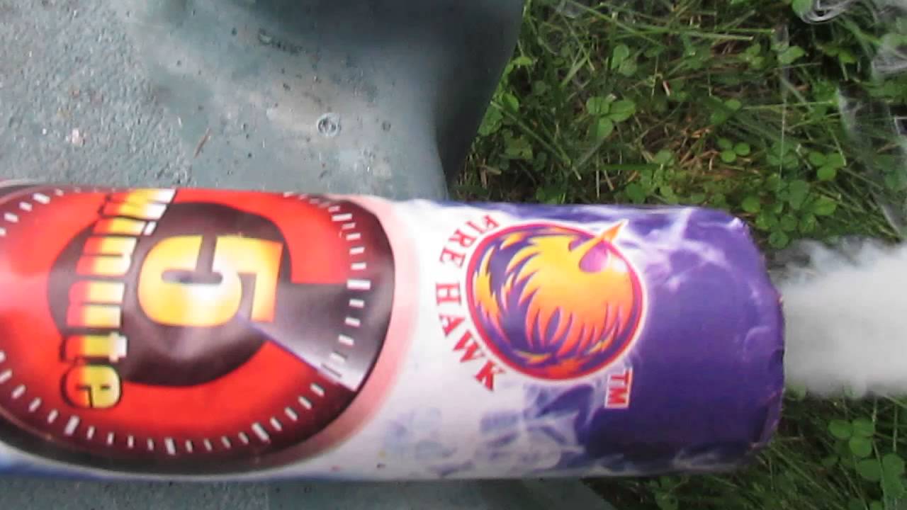 HUGE Smoke bomb 5 minutes, Fire Hawk Brand !! EPIC smoke out !