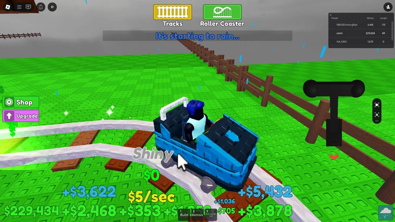 Build a rollercoaster by Bradentainment!
