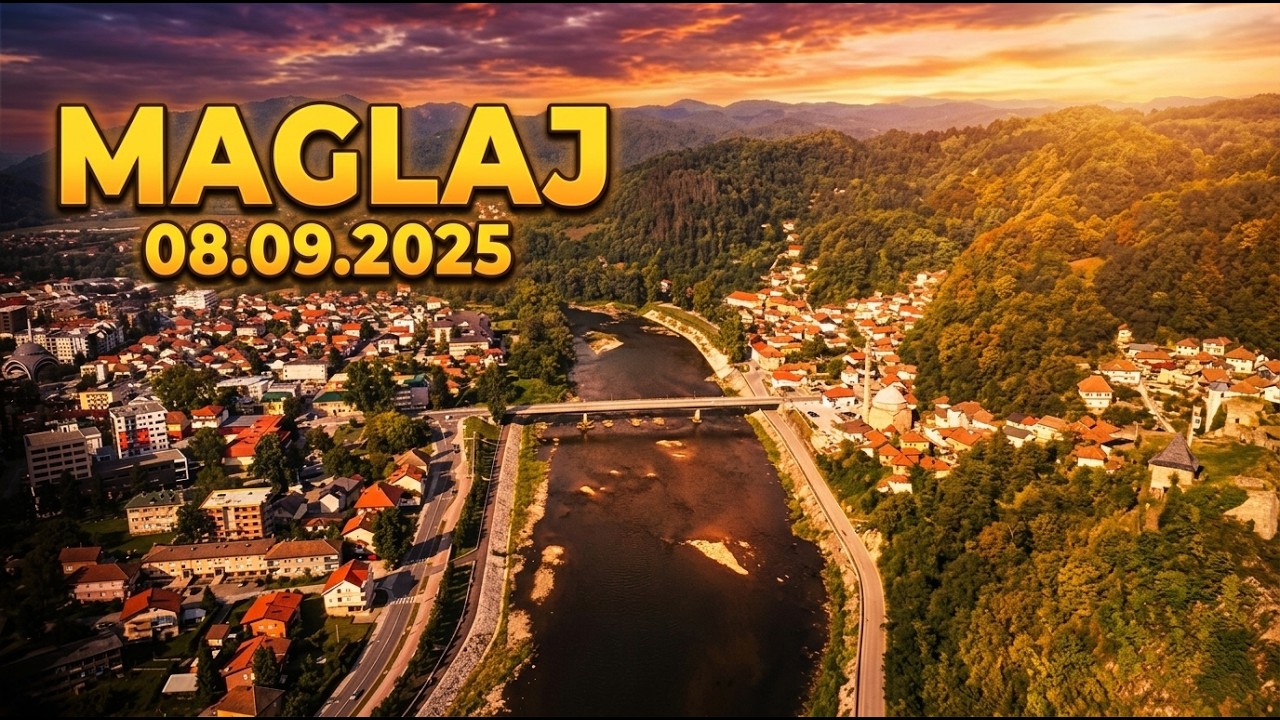 Maglaj, 08.09.2025. #maglaj #drone #bosnia