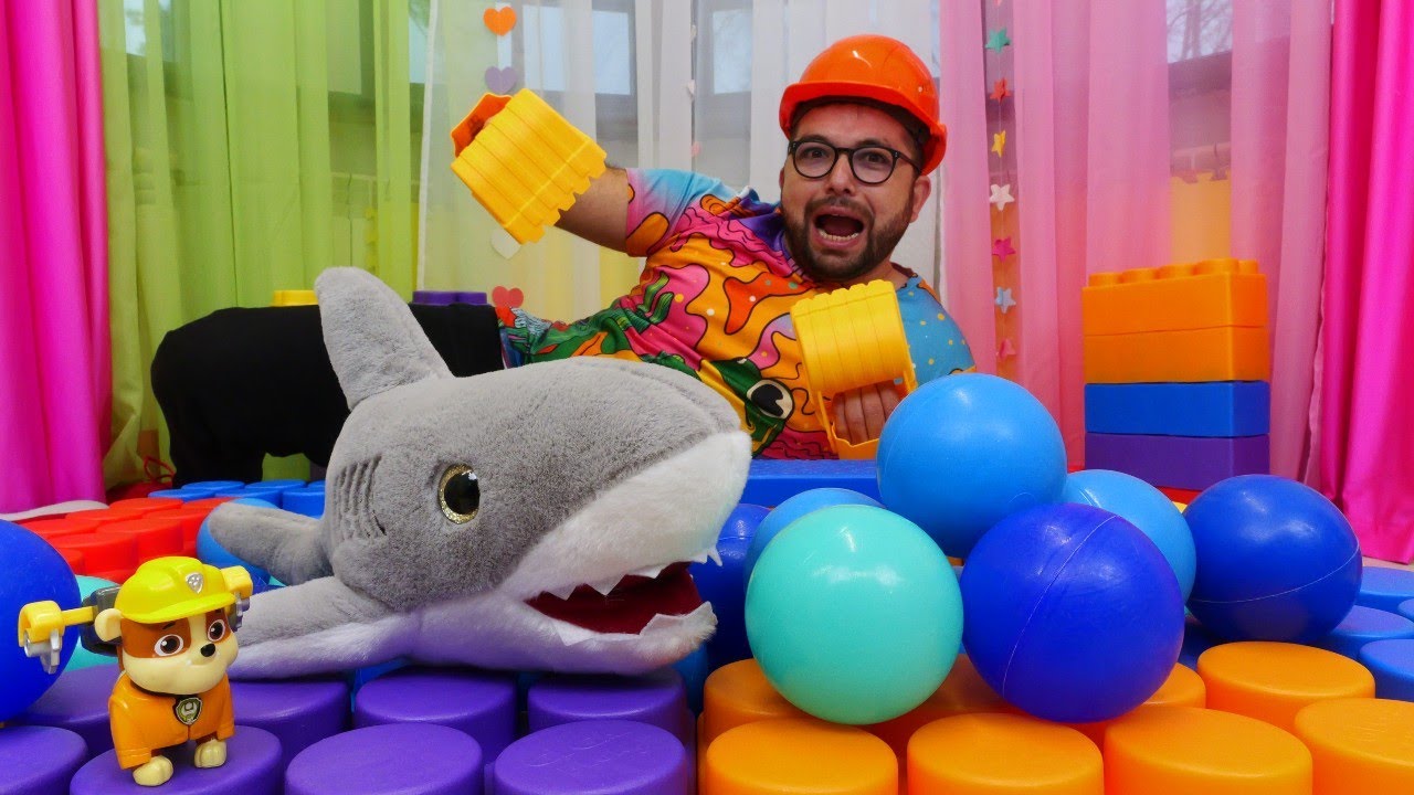 Rubble’dan Mega Sürpriz! 🦴 Megabloks ile 🦈 Köpekbalığı Havuzu Yapalım!