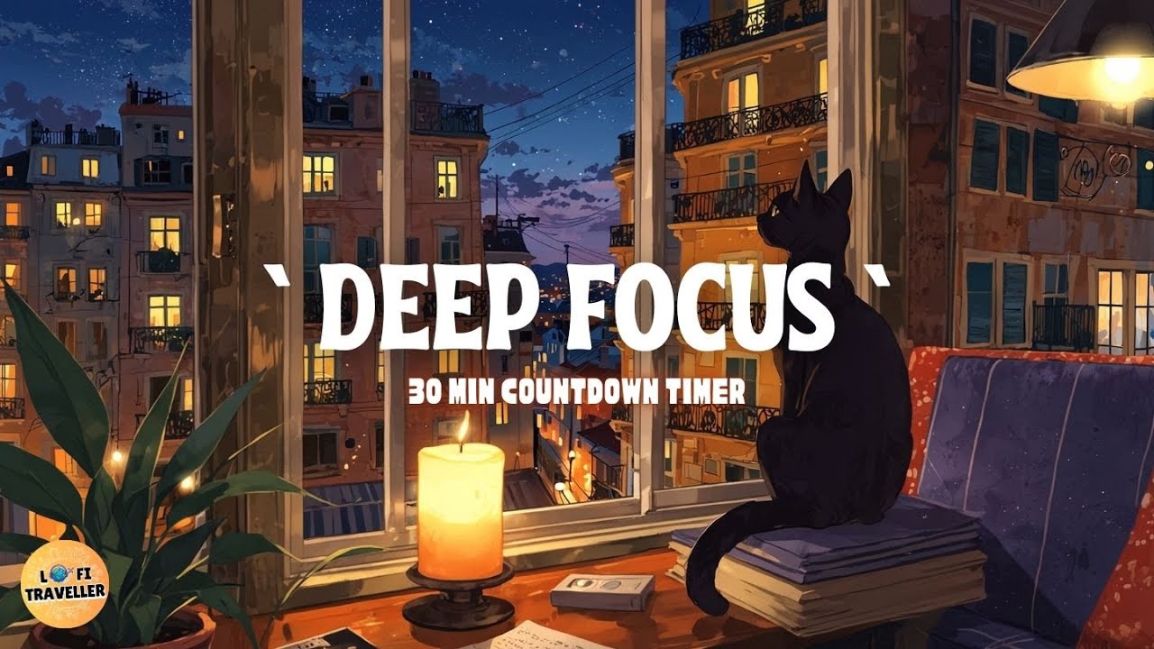 Deep Focus Lofi Beats 🎧 | Concentration, Study, Work
