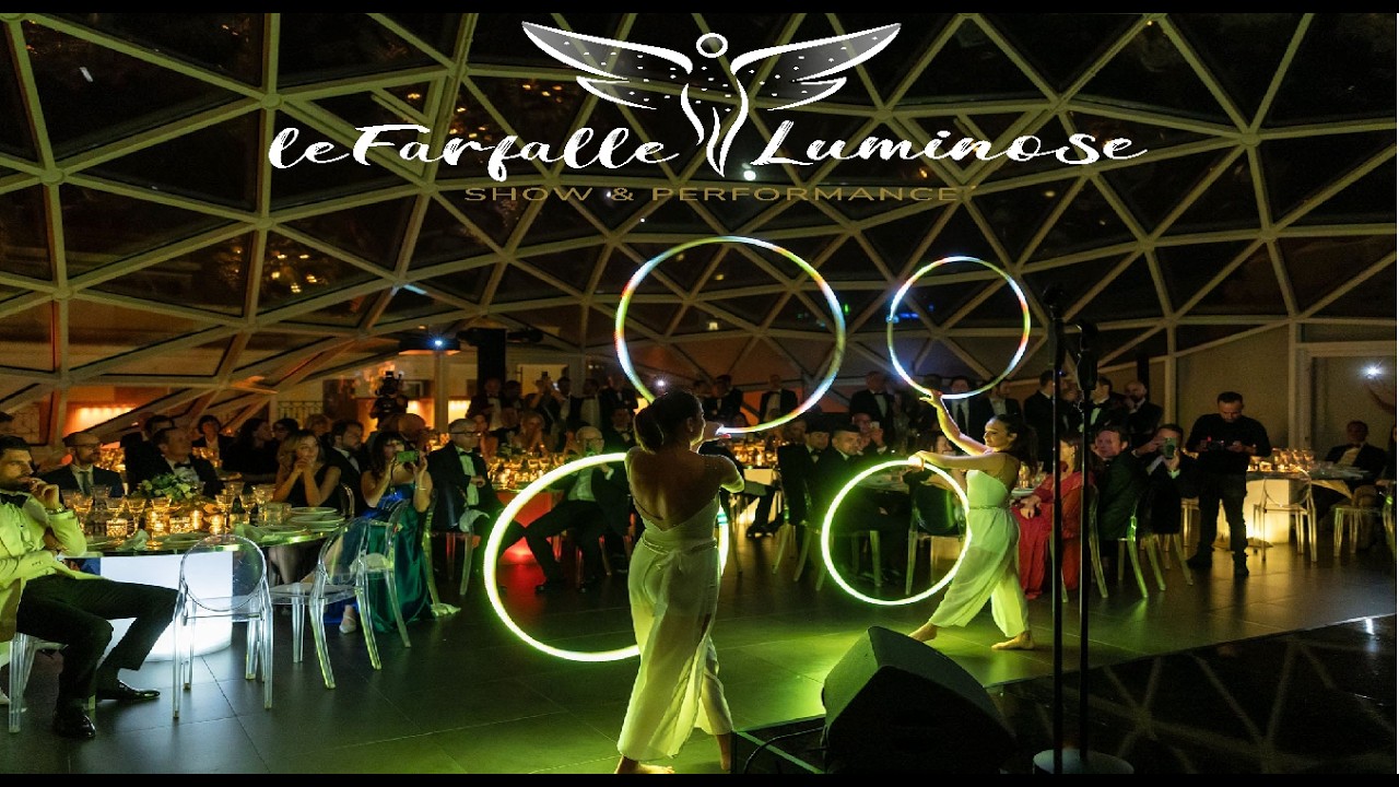 LED Show per eventi aziendali e cene di gala – Spettacolo luminoso per aziende