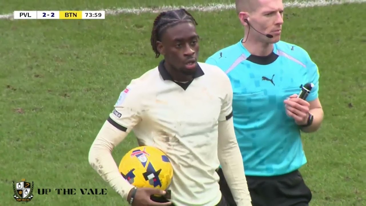 Port Vale 2 Burton Albion 2