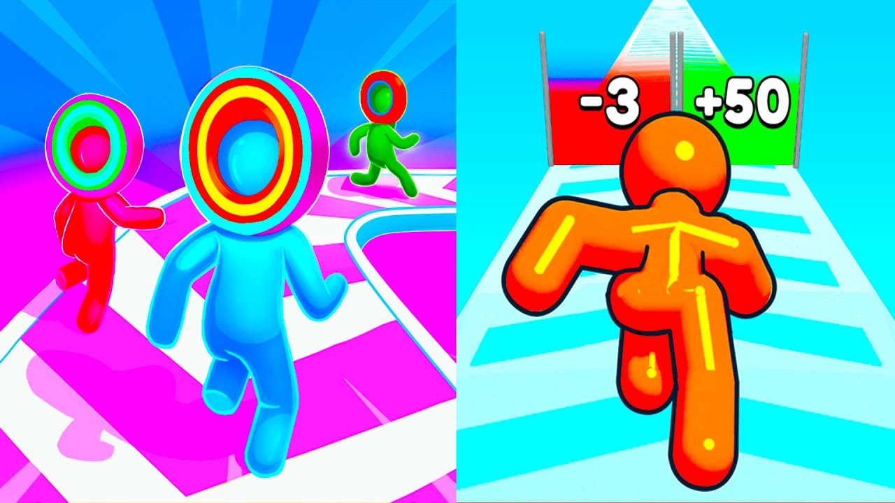 Layer Man 3D vs Tall Man Run ⭐️🙂😊⭐️ Hard Levels Challenge Walkthrough Gameplay Ep90