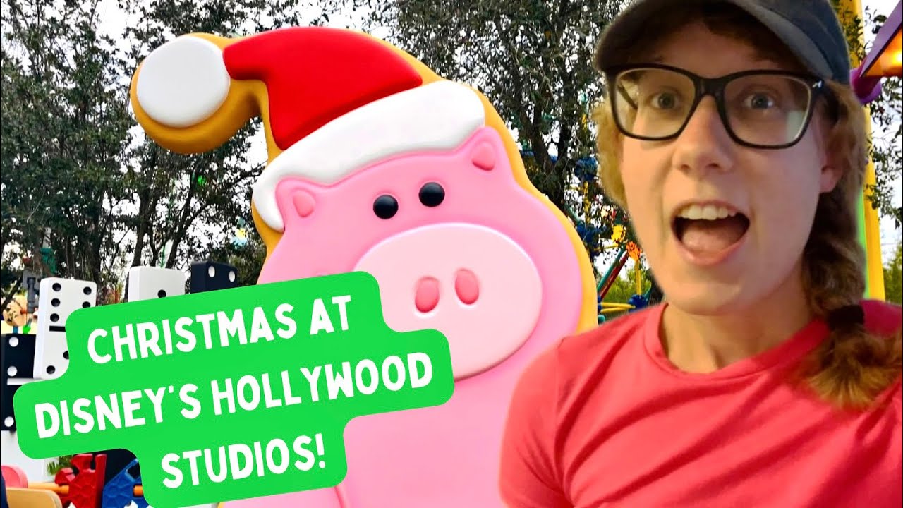 CHRISTMAS AT DISNEY’S HOLLYWOOD STUDIOS | star wars galaxy’s edge, toy story land, and more!