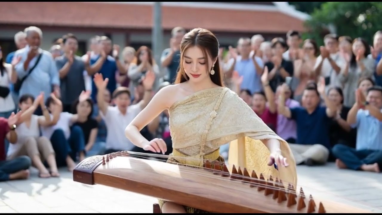 ✨ สาวไทยหลงยุคในสวนจีนโบราณ 🎶✨ Thai Girl Lost in Ancient China Garden 🎶✨ 泰国少女迷失在古代中国花园 🎶