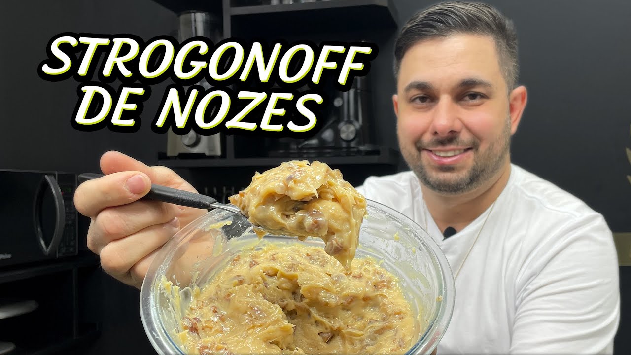 STROGONOFF DE NOZES | RECHEIO PARA BOMBA, TORTAS E BOLOS!