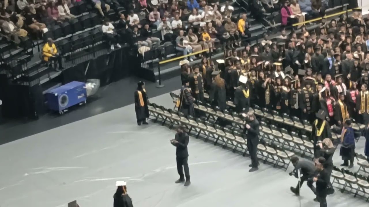 Alabama St Graduation..Peezy..opening seating...