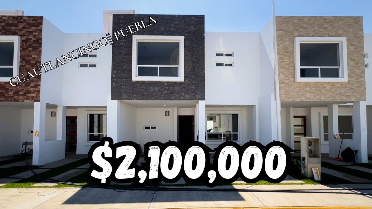CASAS baratas en PUEBLA || Cuautlancingo #casaenventa