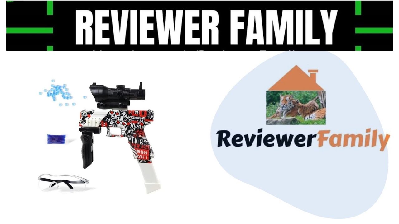Electric Splatter Ball Blaster for Outdoor @ReviewerFamily