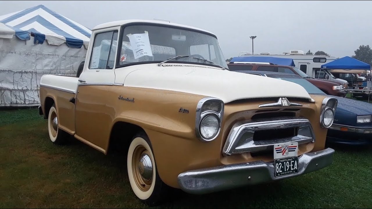 Checking Out A 1958 International Harvester A100 Custom Pickup