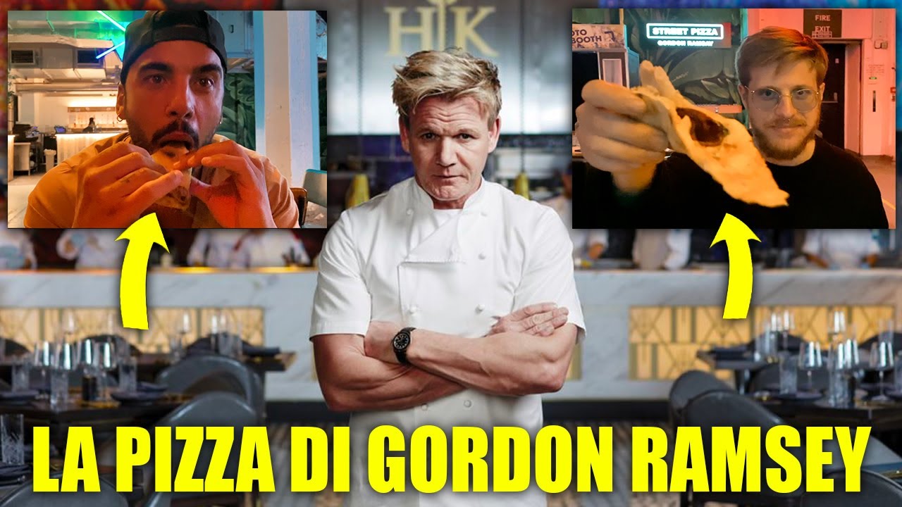 LA PIZZA DI GORDON RAMSEY FA VERAMENTE SCHIFO? - L'ABBIAMO PROVATA ED &Egrave; MEGLIO DI QUELLA DI BRIATORE