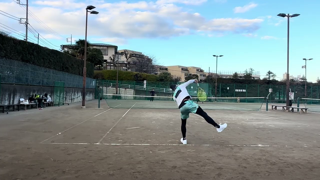 Ogajun Tennis Service Backside on 26th Jan 2026