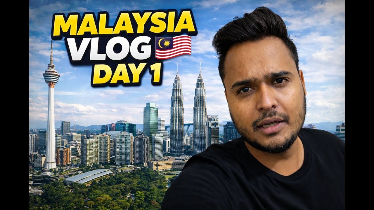 First Day in Malaysia 🇲🇾 | Kuala Lumpur Travel Vlog Day #malaysiavlog  #malaysiatravel  #KualaLumpur