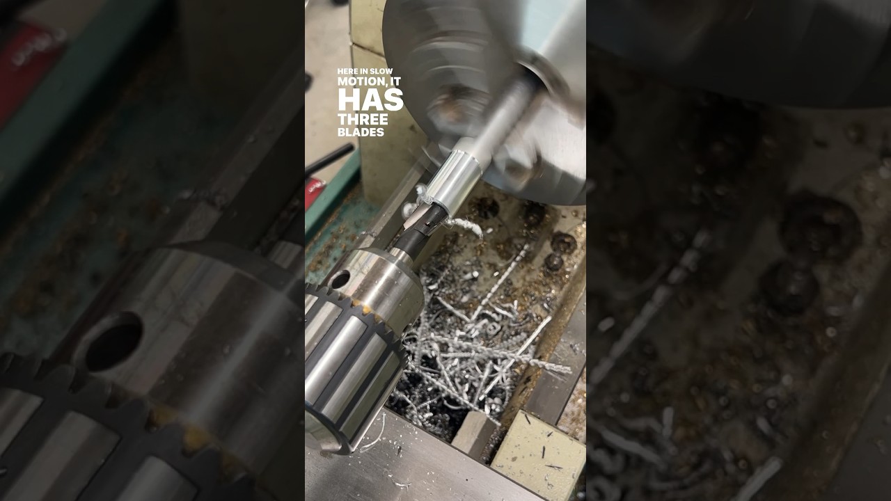 How to use a cap screw counterbore #machinist #machineshop #lathe #machining