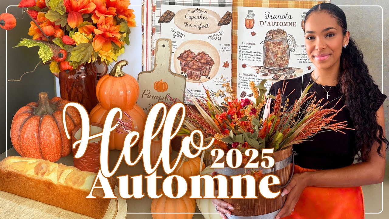  🍂Bonjour l’automne ! Décoration + recette cake moelleux aux pommes 🍎