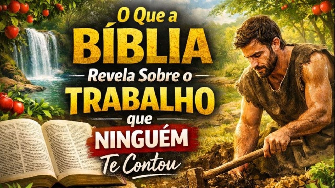 V012 - O PROPÓSITO DO TRABALHO REVELADO EM GÊNESIS 2 (Muitos nao sabem disso!)