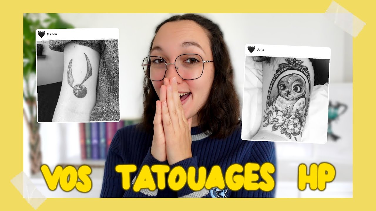 Les meilleurs tatouages Harry Potter 🤍