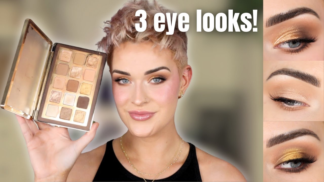 3 Looks 1 Palette | Natasha Denona Golden Close-Up Eyeshadow Tutorials