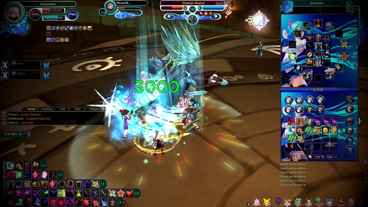 Fiesta Online - Knight can't hold aggro from glads 2.0 [ISYA]