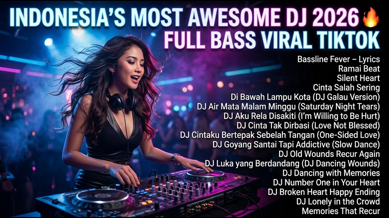 DJ GALAU PAHIT HATINYA🎧 Kompilasi Lagu DJ Paling Enak — Viral di TikTok!