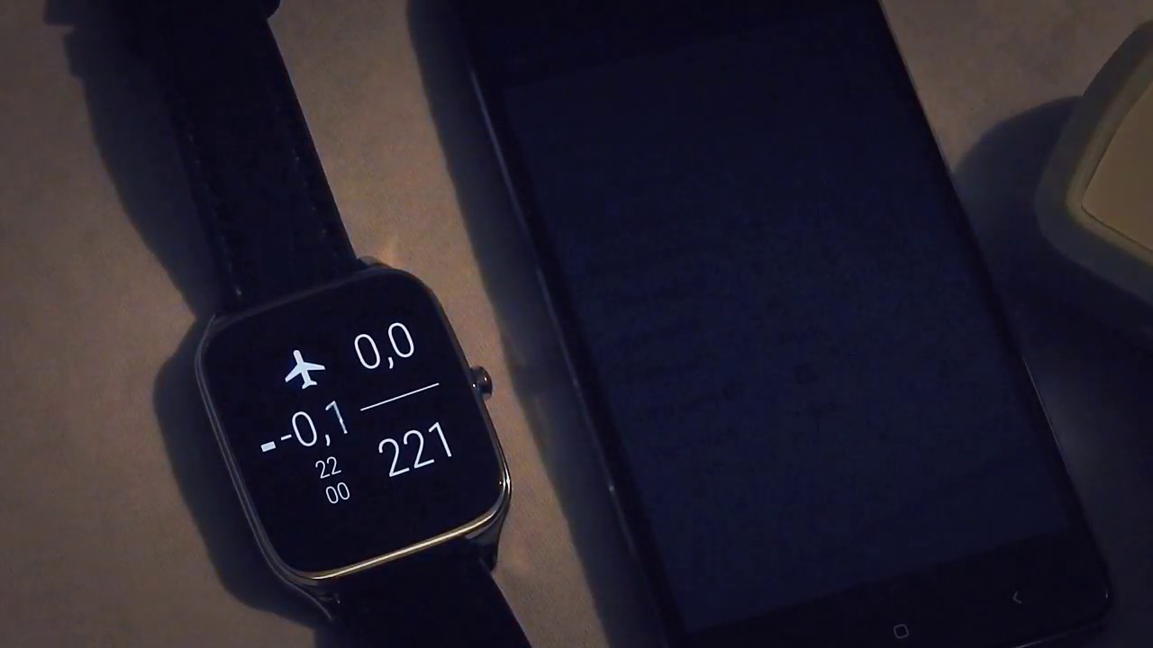 Android Wear + Wristglider (my mod) + BT Vario
