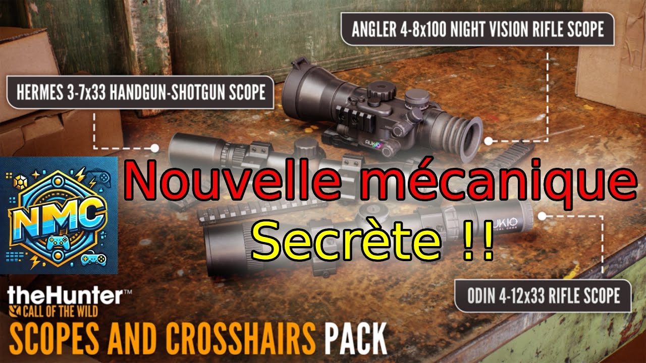 The Hunter COTW : Présentation du DLC scopes + Mécanique secrète !!