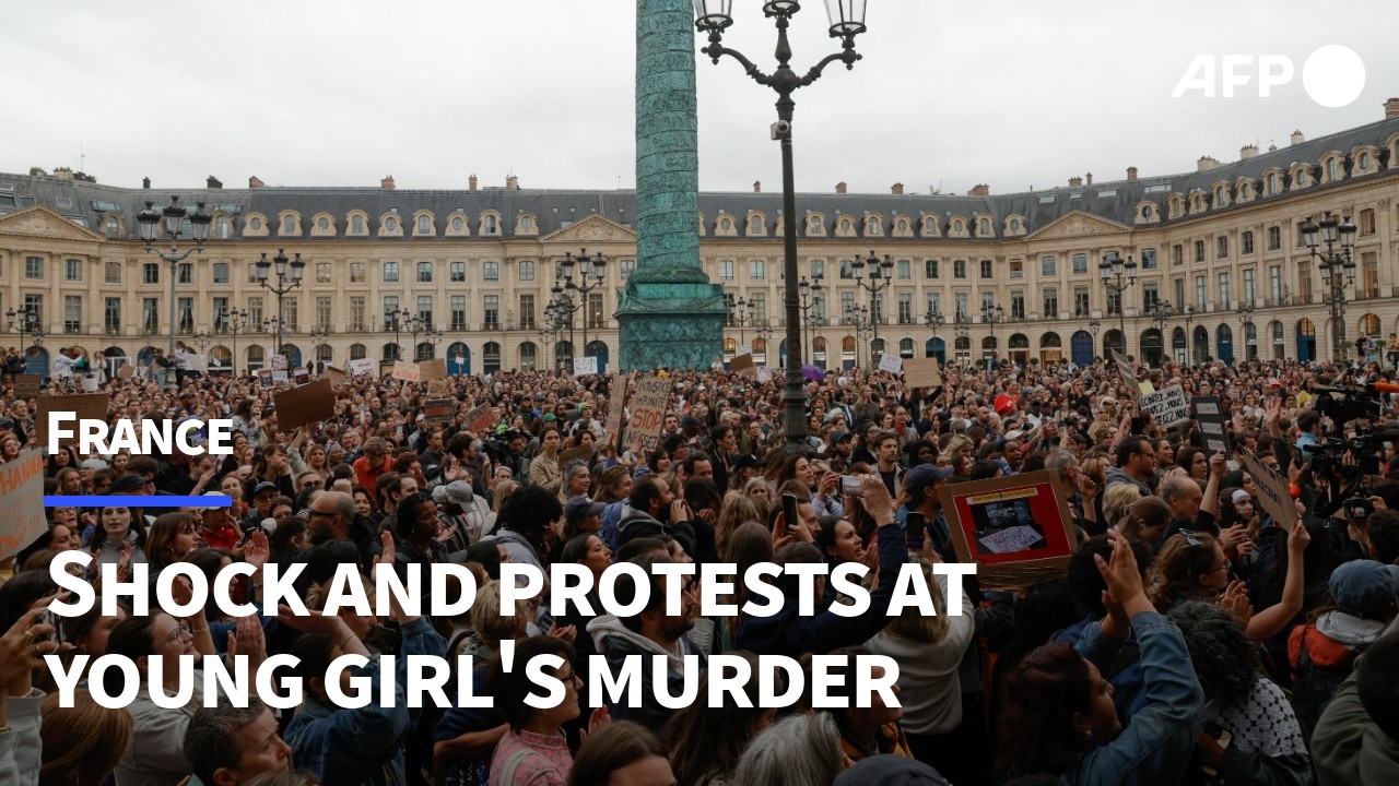 'We're going to make noise': young girl's murder sparks protests in Paris | AFP
