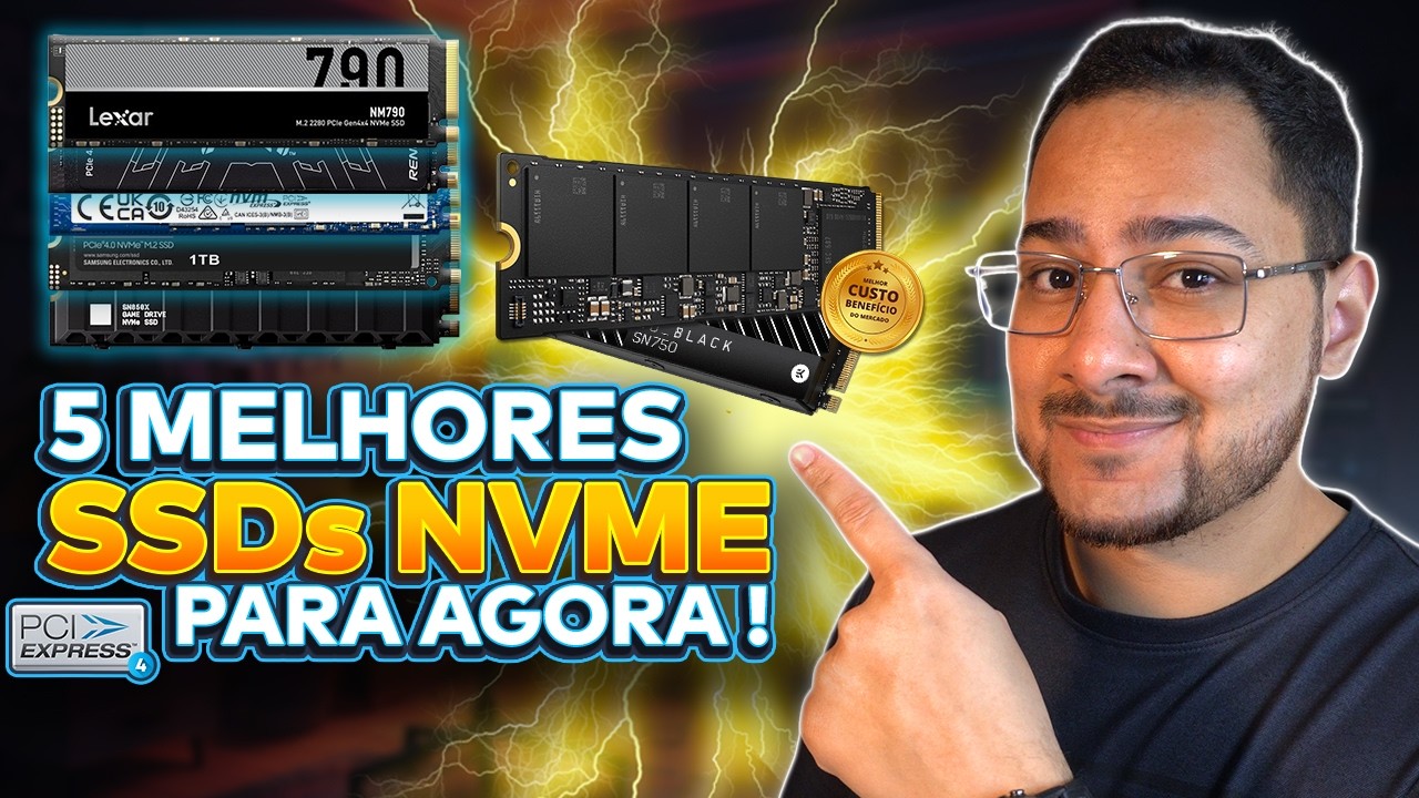 Os 5 Melhores SSDs M.2 NVMe para Comprar Agora !