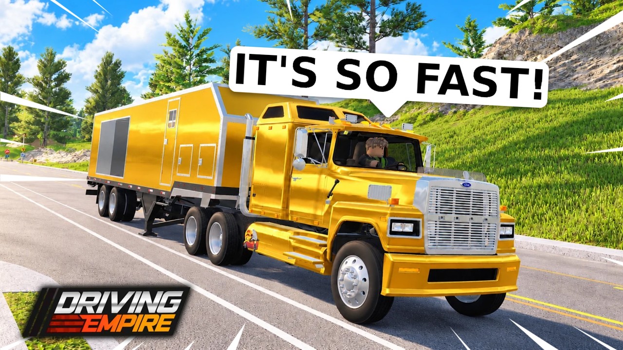 I Bought The BEST DELIVERY TRUCK In Driving Empire