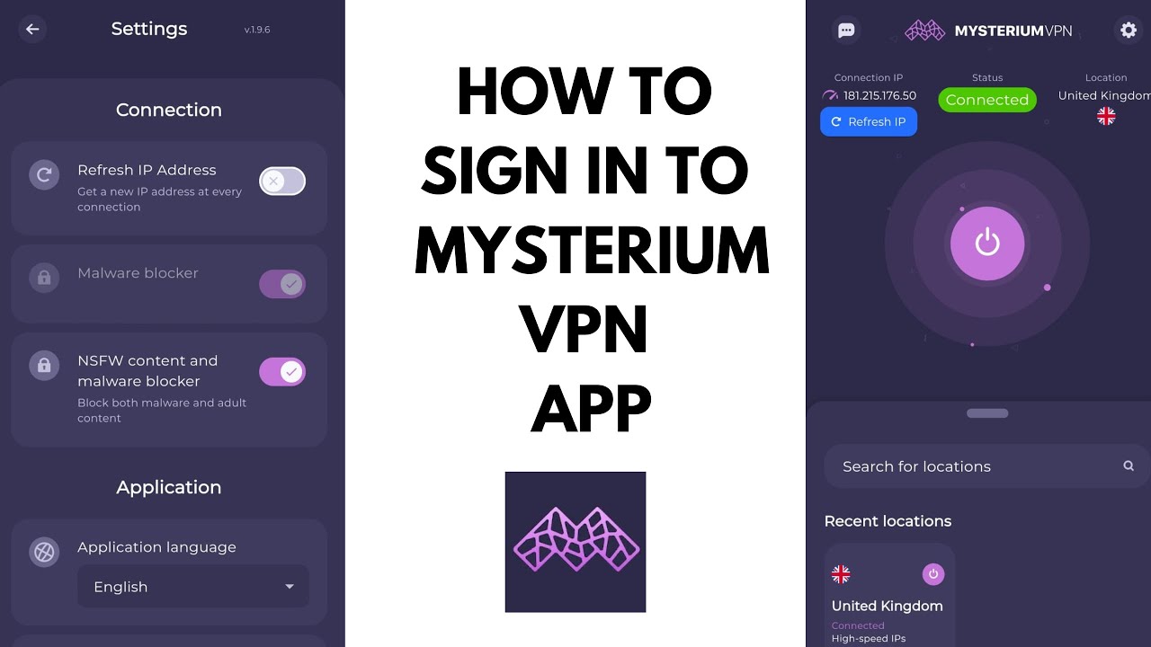 КАК ВОЙТИ В ПРИЛОЖЕНИЕ MYSTERIUM VPN