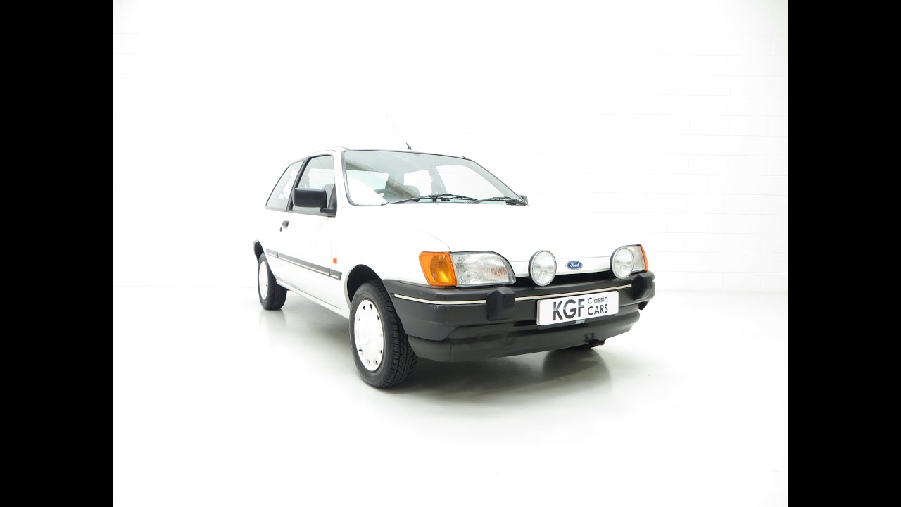 An Exceptional Ford Fiesta Mk3 1.6S with an Incredible 8,527 Miles from New. Sold!