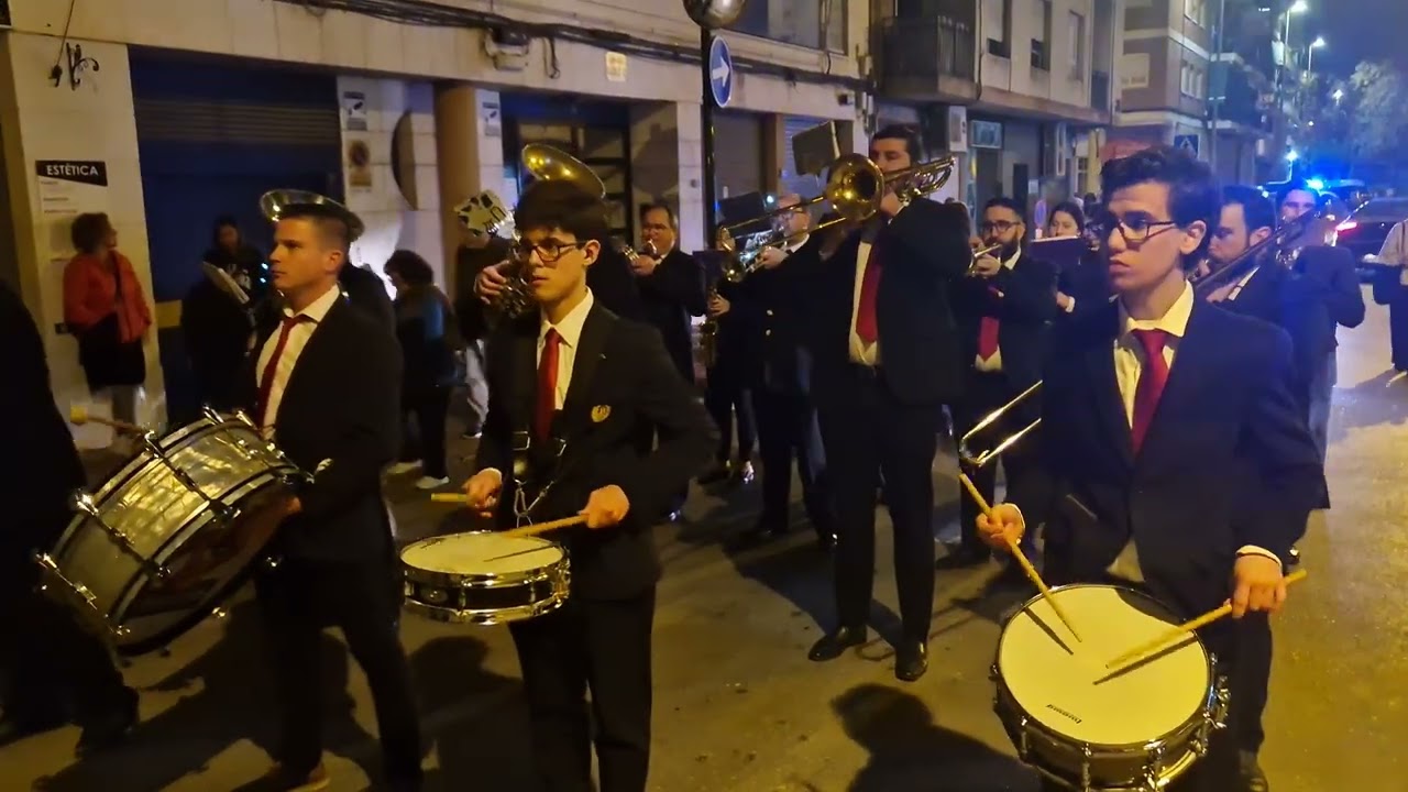 Procesión de San Fulgencio, Murcia. Banda Maestro Cebrián. 16/01/2024 2/2