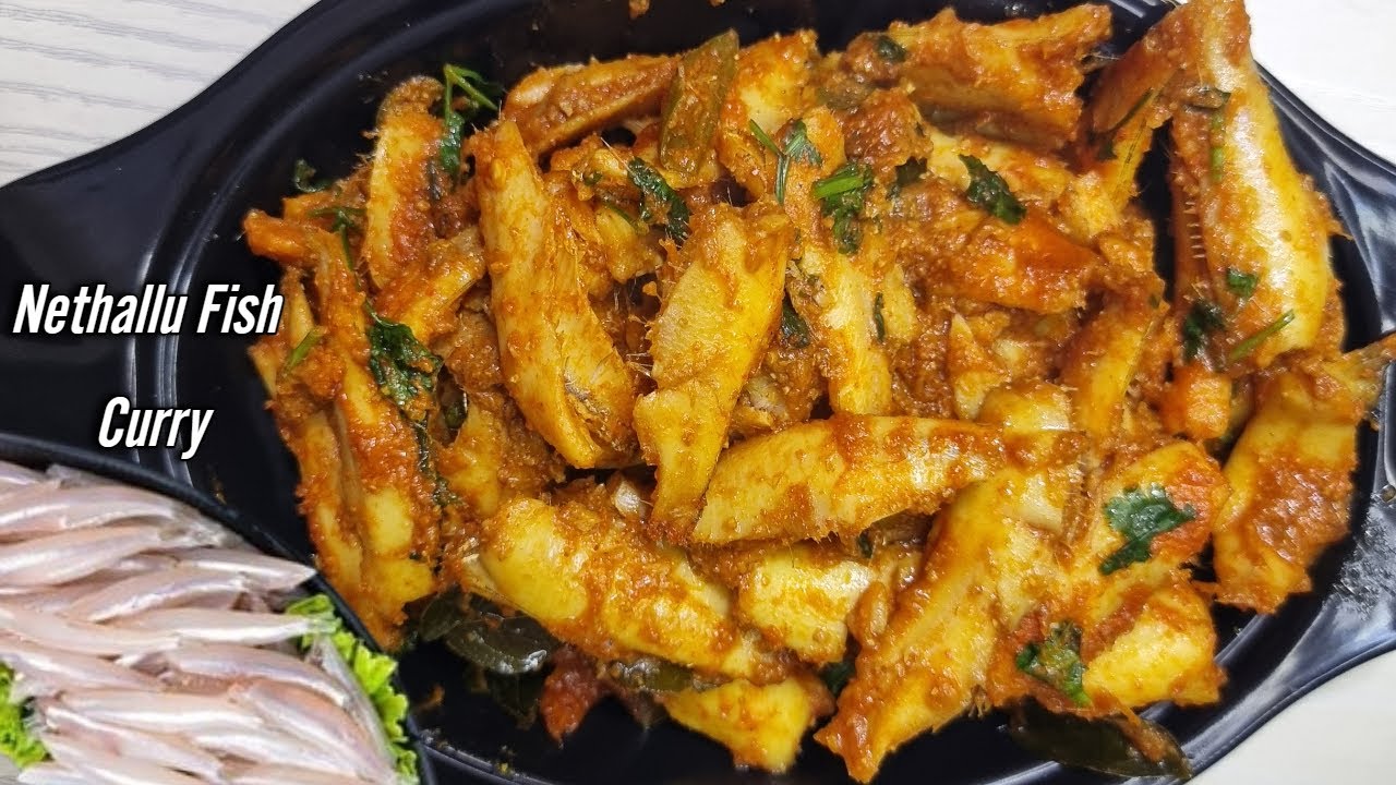 Nethallu Curry | Anchovies | Anchovy Fish Curry | Small Fish Curry with Home Made Masala