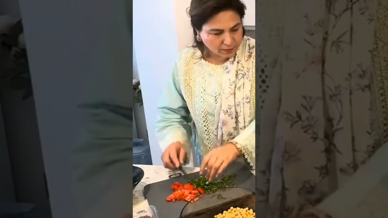 chana chat recipe by pulwasha g